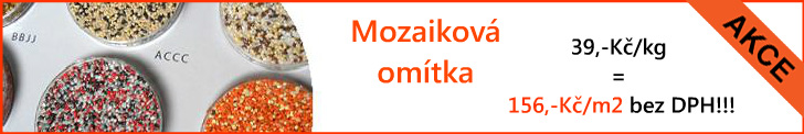 Mozaiková omítka AKCE
