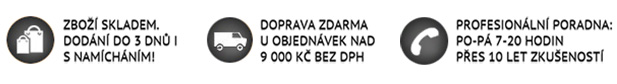 Výhody nákupu u nás